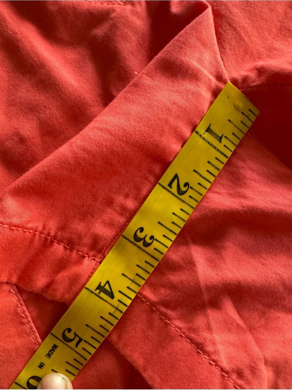 J.Crew Stretch Coral Pink Shorts Women Sz 0 Cotton Preppy - Picture 7 of 10